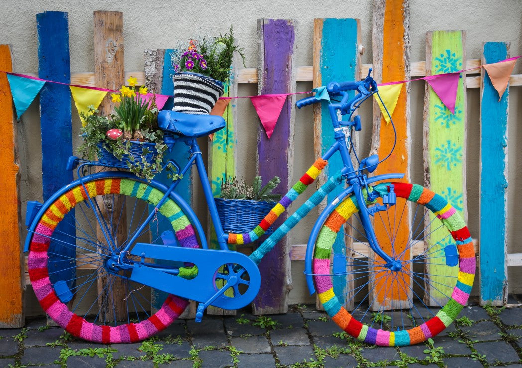 My Beautiful Colourful Bike – 1000 Piece Jigsaw Puzzle (Bluebird Puzzle)