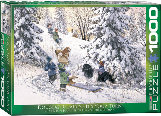 Eurographics 6000-0613 Douglas R. Laird - It's Your Turn 1000 piece jigsaw puzzle