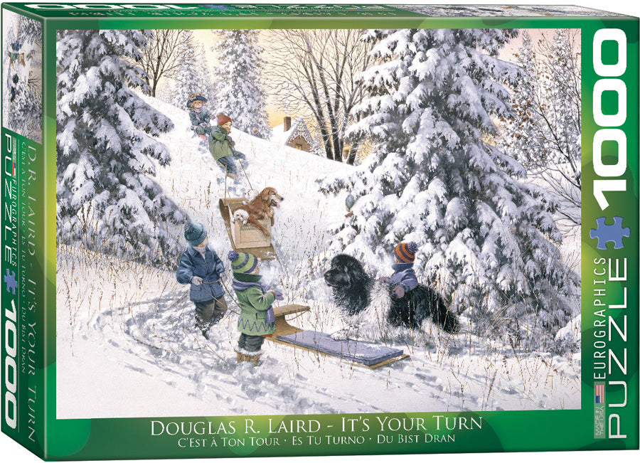 It's Your Turn by Douglas R. Laird – 1000 Piece Jigsaw Puzzle (Eurographics)