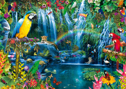 Bluebird Puzzle - Parrot Tropics - 1000 Piece Puzzle