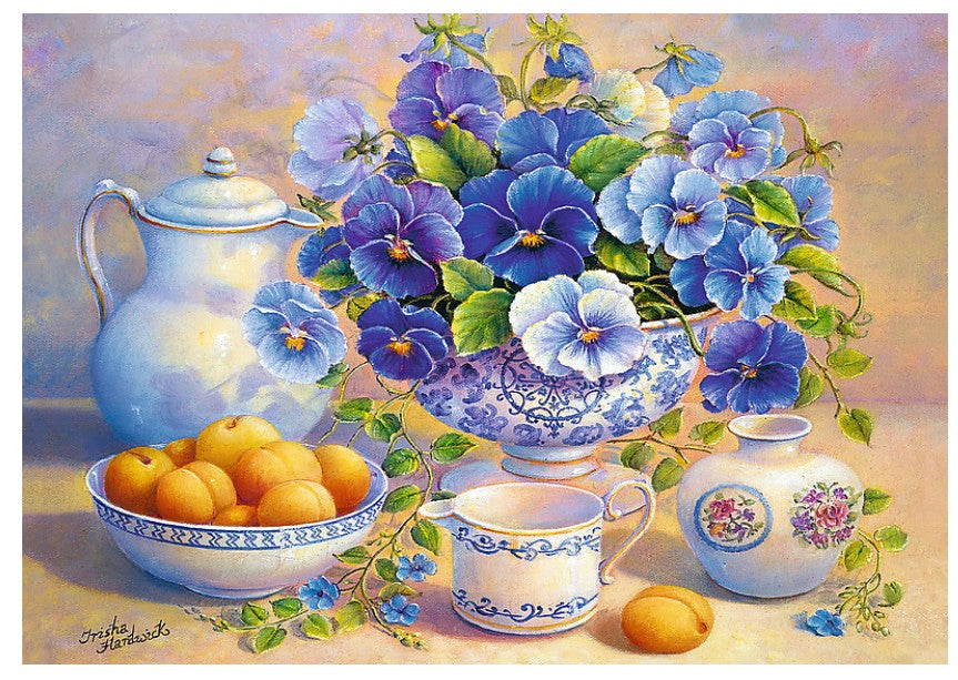 Blue Bouquet – 1000 Piece Jigsaw Puzzle (Trefl)