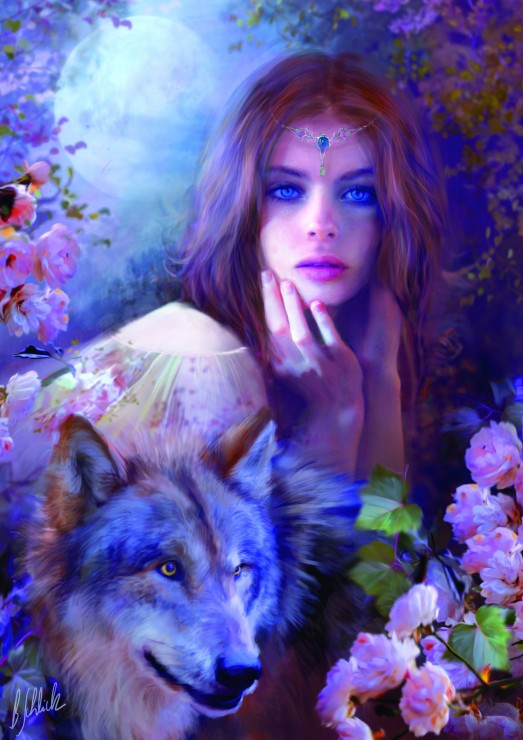 Midnight Rose – 1000 Piece Jigsaw Puzzle (Bluebird Puzzle)