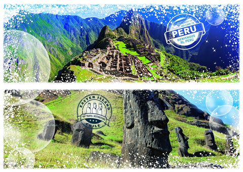 Travel around the World - Chile and Peru – 1000 Piece Jigsaw Puzzle (Grafika)