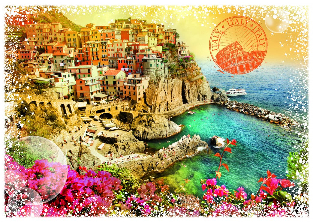 Travel around the World - Italy – 00216 Piece Jigsaw Puzzle (Grafika)
