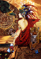 Bluebird Puzzle 70058 Aztec Dawn 1500 Piece Jigsaw Puzzle