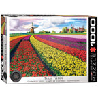 Tulip Fields Netherlands – 1000 Piece Jigsaw Puzzle (Eurographics)