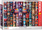 Totem Poles – 1000 Piece Jigsaw Puzzle (Eurographics)