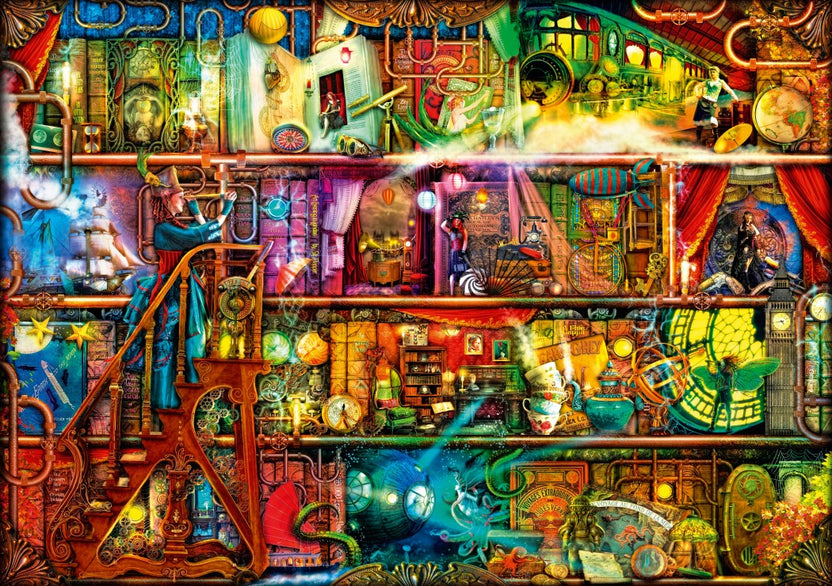 Wasgij Mystery Jigsaw Puzzle - Trouble Brewing! (1000 Pieces) - Puzzle What Happens Next!