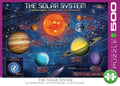 The Solar System Illustrated – 500 XXL Piece Jigsaw Puzzle (Eurographics)