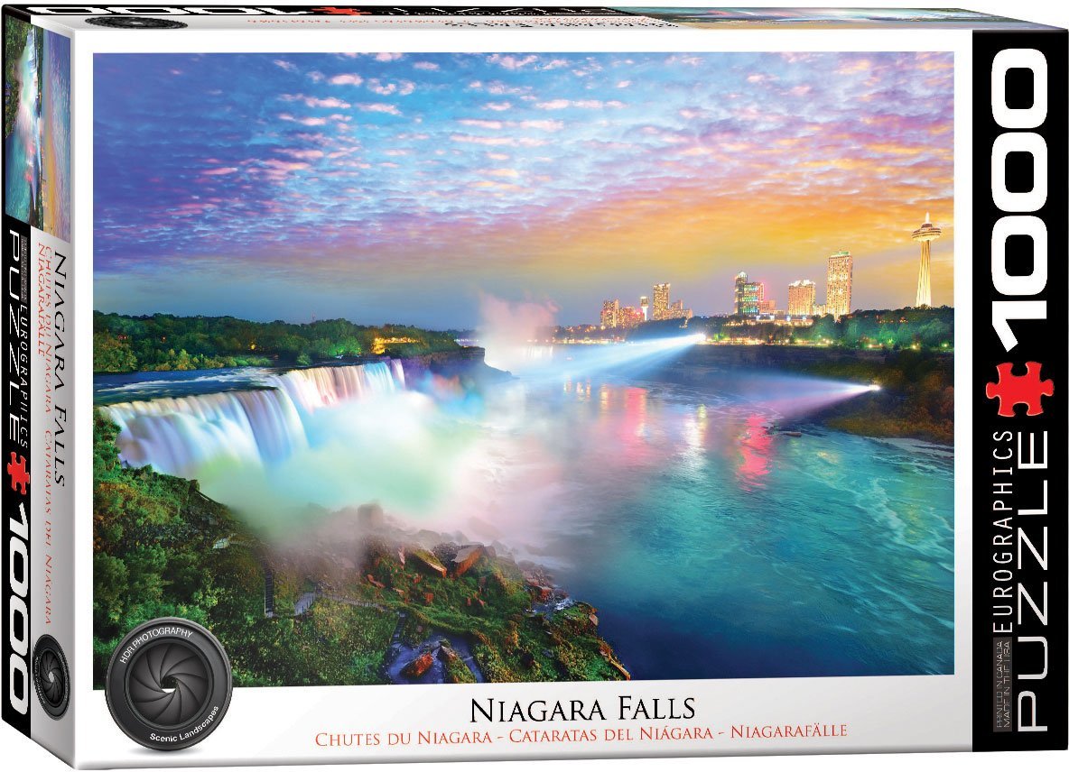 Eurographics - Globetrotter - Niagara Falls - 1000 piece jigsaw puzzle
