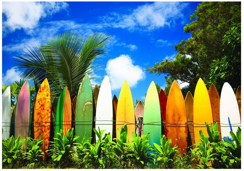 Eurographics - Surfer's Paradise Hawaii USA - 1000 Piece Jigsaw Puzzle