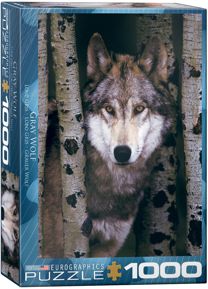 Gray Wolf – 1000 Piece Jigsaw Puzzle (Eurographics)