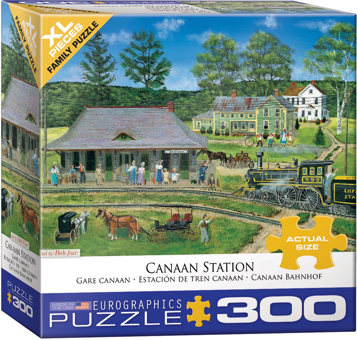 Eurographics 8300-5388 XXL Pieces - Canaan Station 300 Piece Jigsaw Puzzle