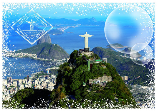 Grafika 00228 Travel around the World - Brazil - 1000 Piece Jigsaw Puzzle