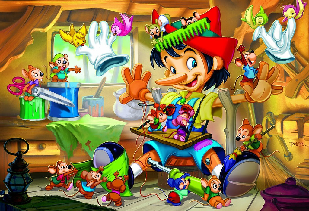 Eurographics 6035-0421 Pinocchio 35 piece jigsaw puzzle