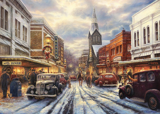 Grafika 00809 Chuck Pinson - The Warmth of Small Town Living - 1000 Piece Jigsaw Puzzle