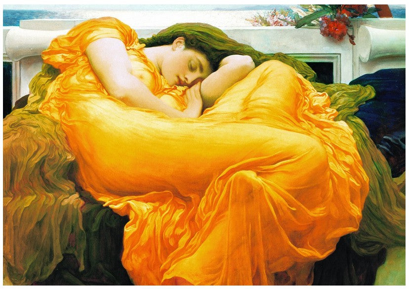 Eurographics - Flaming June by Frederic Lord Leighton - 1000 Piece Jigsaw Puzzle