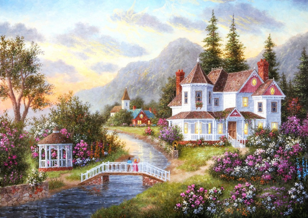 Angels of the Evening by Dennis Lewan – 1000 Piece Jigsaw Puzzle (Grafika)