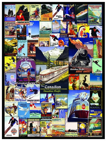 Railroad Adventures – 1000 Piece Jigsaw Puzzle (Eurographics)