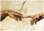 Eurographics - Creation of Adam (Detail) by Michelangelo - 1000 piece jigsaw puzzle