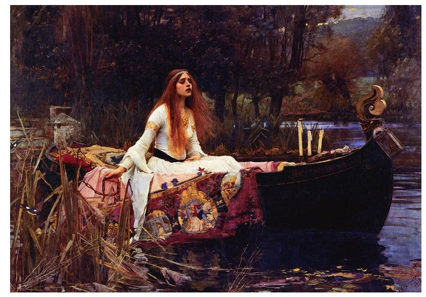 The Lady of Shalott, 1888 by Waterhouse – 1000 Piece Jigsaw Puzzle (Eurographics)