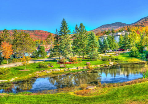 Stowe, Vermont, USA – 1000 Piece Jigsaw Puzzle (Bluebird Puzzle)