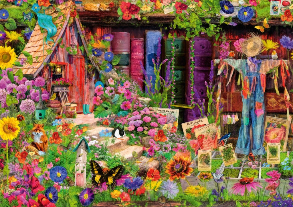 The Scarecrow's Garden – 1000 Piece Jigsaw Puzzle (Bluebird Puzzle)