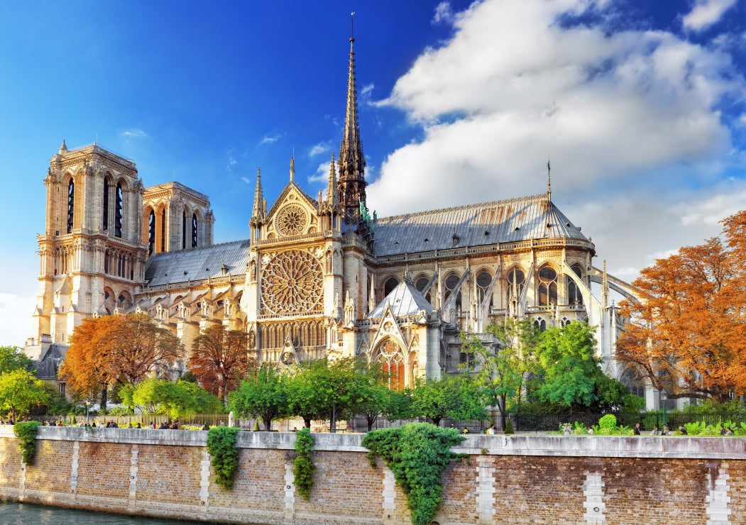 Bluebird Puzzle - Cathédrale Notre-Dame de Paris - 1000 Piece Jigsaw Puzzle