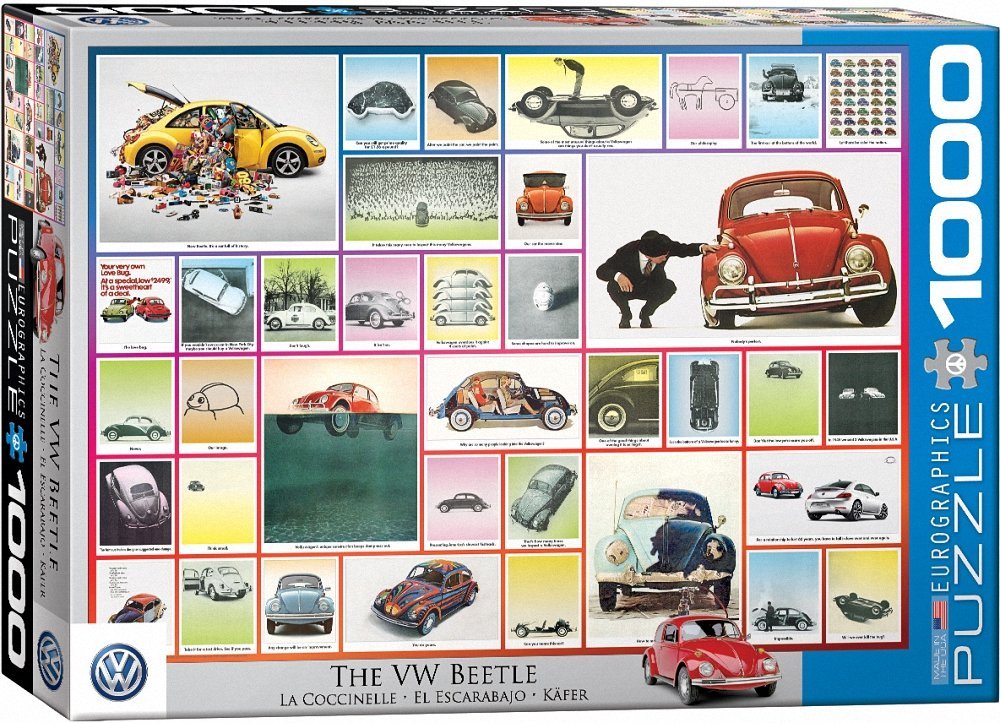 Eurographics - VW Beetle - We've done things - 1000 piece Jigsaw Puzzle