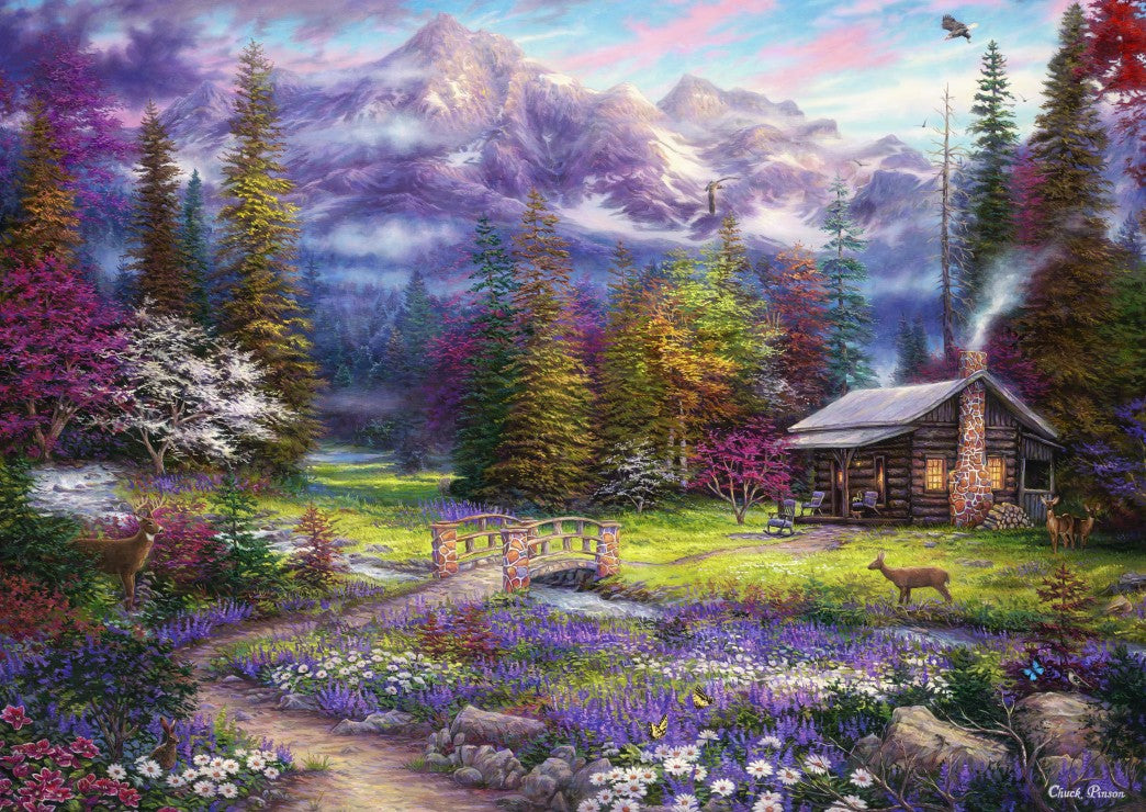 Grafika 00716 Chuck Pinson - Inspiration of Spring Meadows - 1000 Piece Jigsaw Puzzle