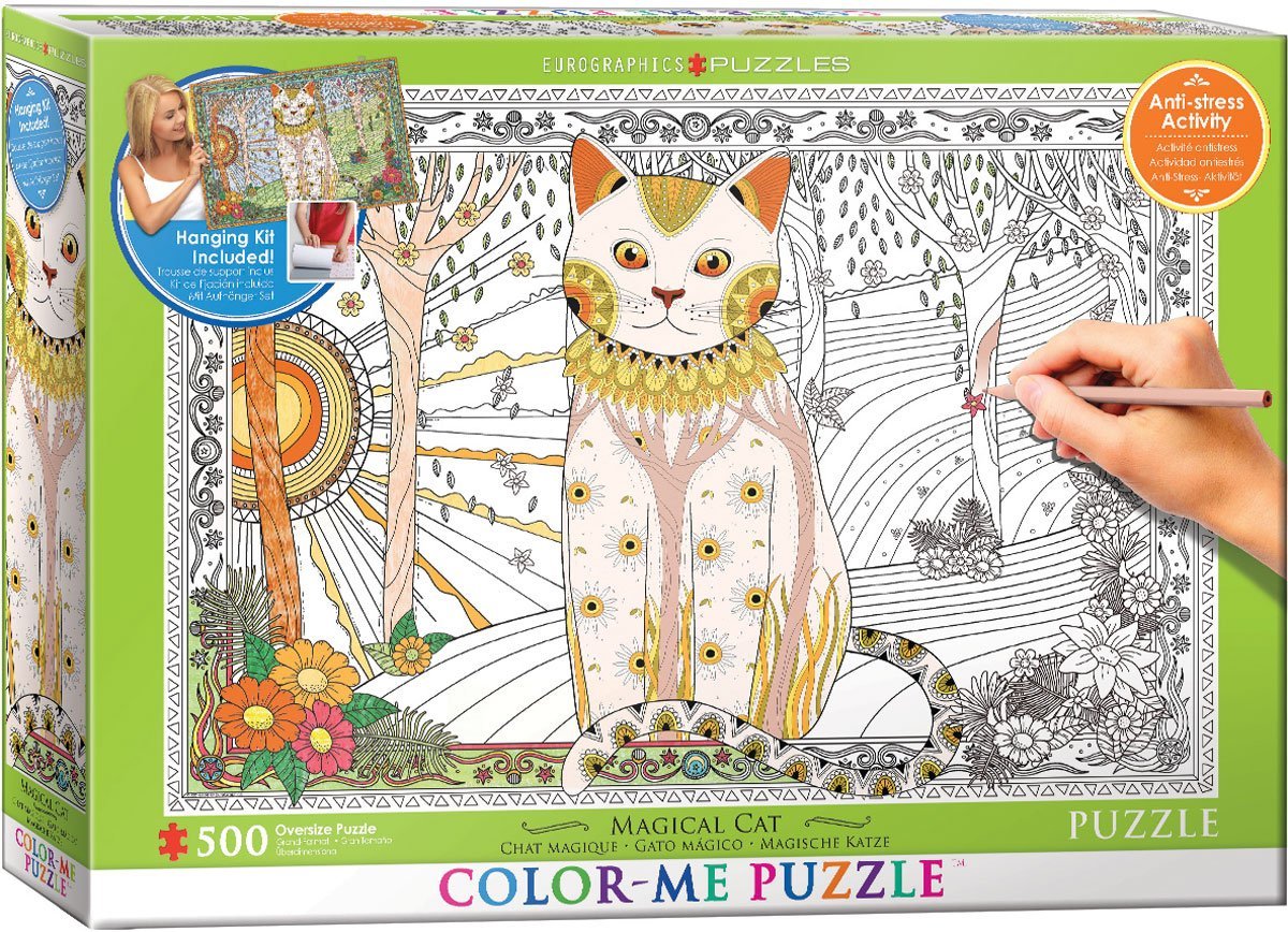 Magical Cat – 500 Piece Jigsaw Puzzle (Eurographics)