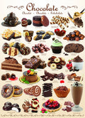 Sweet Line - Chocolate – 1000 Piece Jigsaw Puzzle (Eurographics)