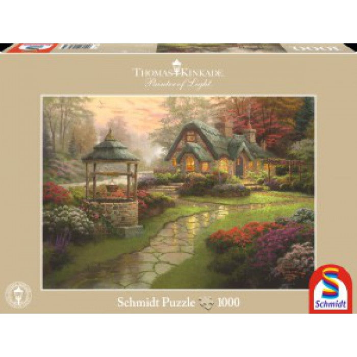 Home to the well by Thomas Kinkade – 1000 Piece Jigsaw Puzzle (Schmidt)