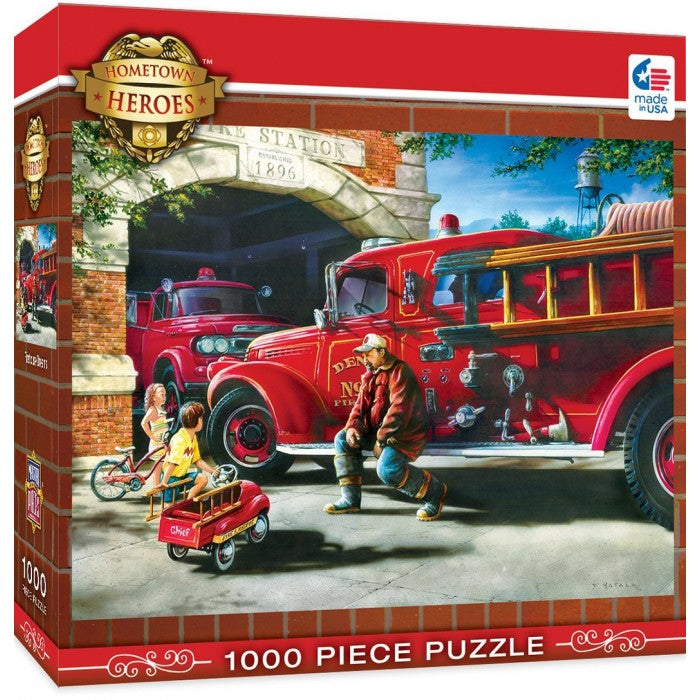 Master Pieces - Firehouse Dreams - 1000 Piece Jigsaw Puzzle
