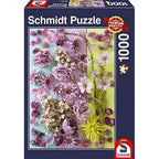 Purple Flowers – 1000 Piece Jigsaw Puzzle (Schmidt)
