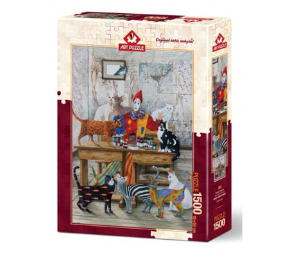 Art Puzzle - My Colorful World - 1500 Piece Jigsaw Puzzle