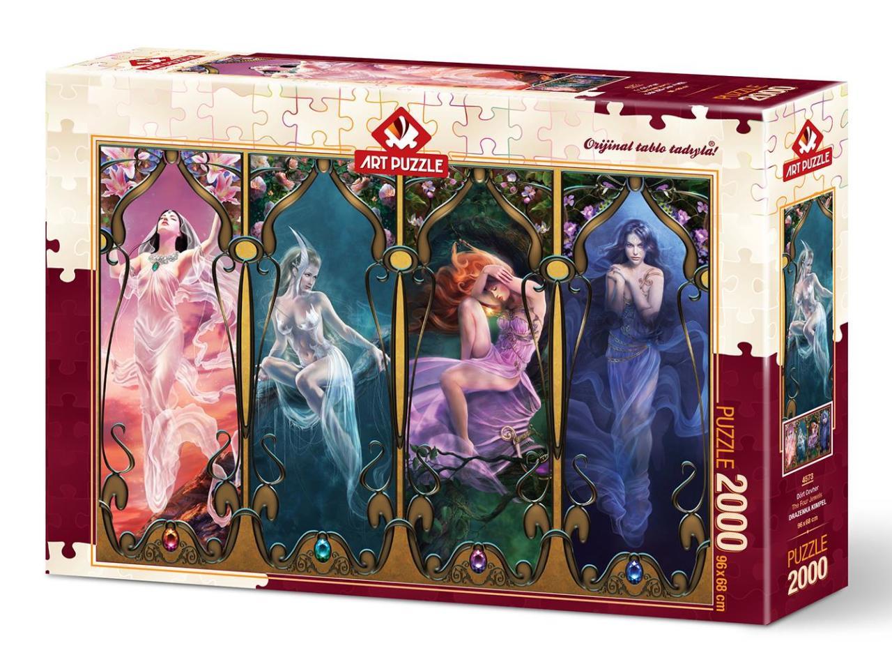 Four – 2000 Piece Jigsaw Puzzle (Art Puzzle)