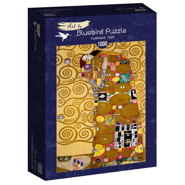 Fulfilment, 1905 by Gustave Klimt – 1000 Piece Jigsaw Puzzle (Bluebird Puzzle)