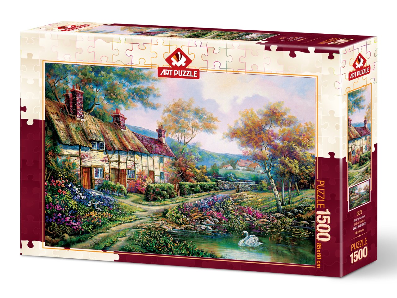 Spring Garden – 1500 Piece Jigsaw Puzzle (Art Puzzle)