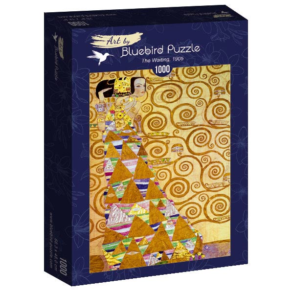 The Waiting, 1905 by Gustave Klimt – 1000 Piece Jigsaw Puzzle (Bluebird Puzzle)