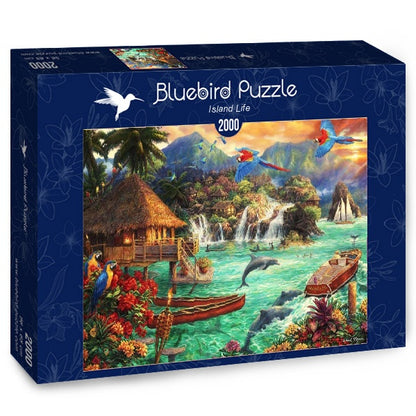Bluebird Puzzle - Island Life - 2000 Piece Jigsaw Puzzle