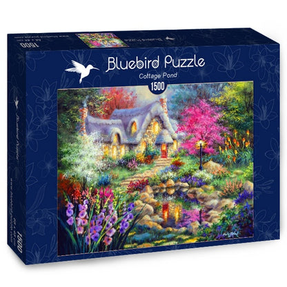 Bluebird Puzzle - Cottage Pond - 1500 Piece Jigsaw Puzzle