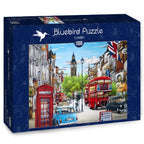 London – 1000 Piece Jigsaw Puzzle (Bluebird Puzzle) - Completed Puzzle