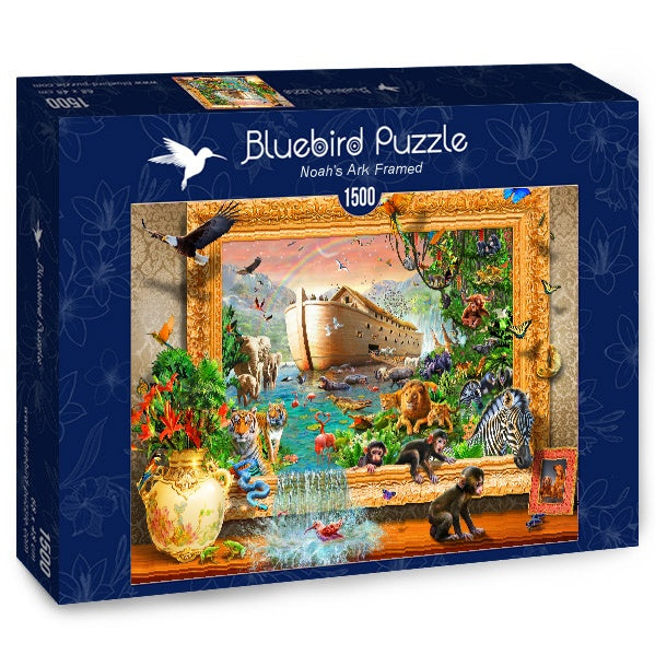 Bluebird Puzzle - Noah's Ark Framed - 1500 Piece Jigsaw Puzzle