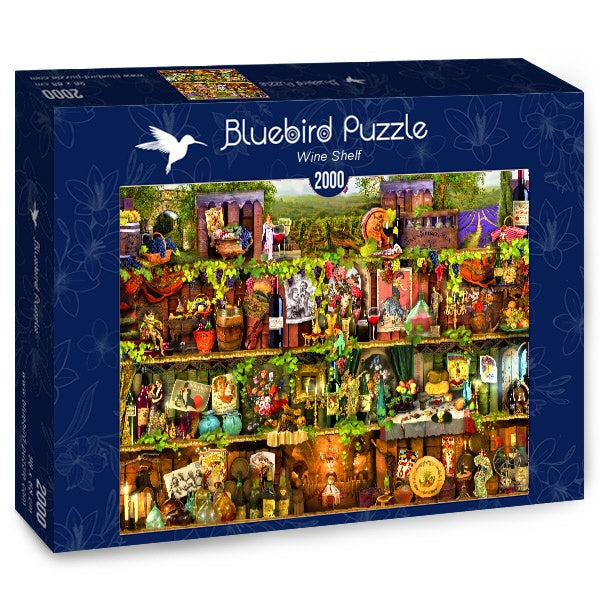Bluebird Puzzle - Wine Shelf - 2000 Piece Jigsaw Puzzle