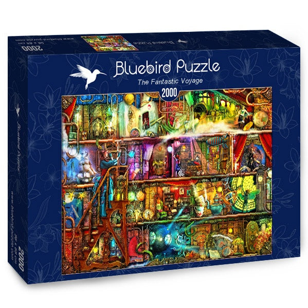 Bluebird Puzzle - The Fantastic Voyage - 2000 Piece Jigsaw Puzzle
