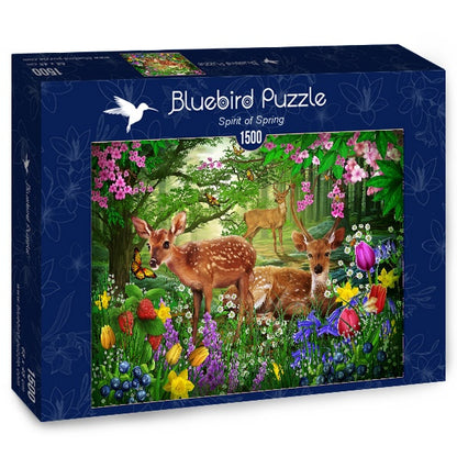 Bluebird Puzzle - Spirit of Spring - 1500 Piece Jigsaw Puzzle