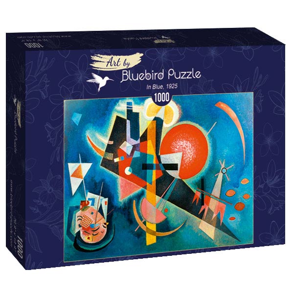 In Blue, 1925 by Kandinsky – 1000 Piece Jigsaw Puzzle (Bluebird Puzzle)