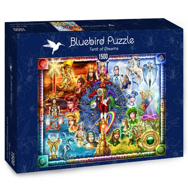 Bluebird Puzzle - Tarot of Dreams - 1500 Piece Jigsaw Puzzle