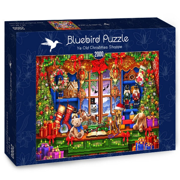 Ye Old Christmas Shoppe – 2000 Piece Jigsaw Puzzle (Bluebird Puzzle)